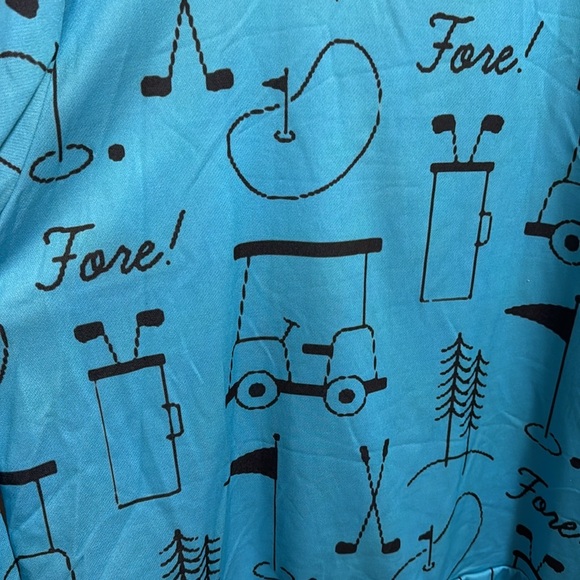 Women’s Lightweight Pullover Sweatshirt Golf Fore Sports Fun Golfer Pockets 2X‎ - Picture 6 of 9